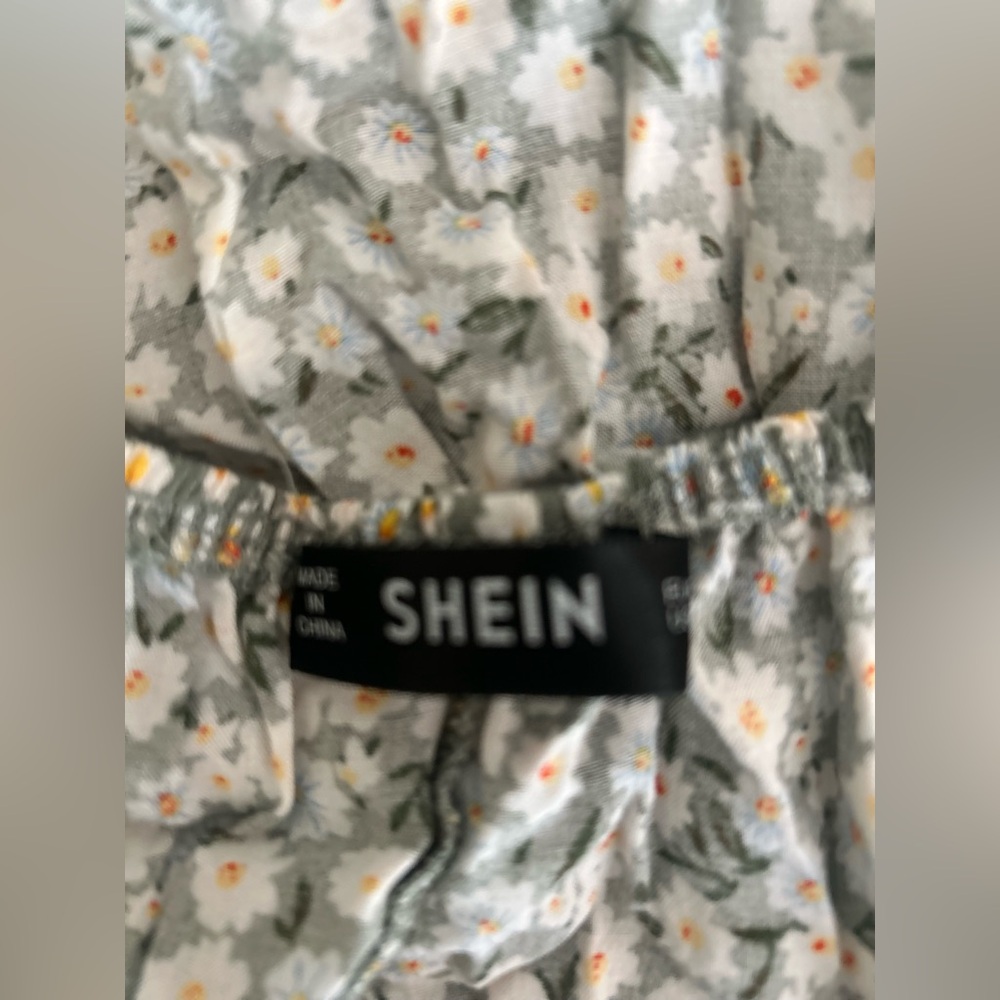 Shein Tiny Daisy Adjustable Spaghetti Strap Mini … - image 3